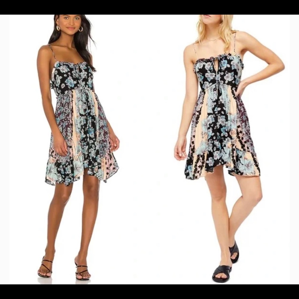 Free People Summer Storm Slip Dress Small NWOT